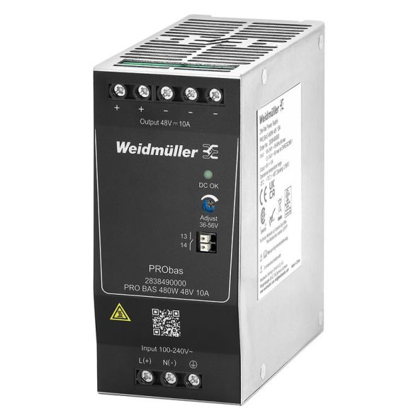 Stromversorgung 48V DC PRO BAS 480W 48V 10A