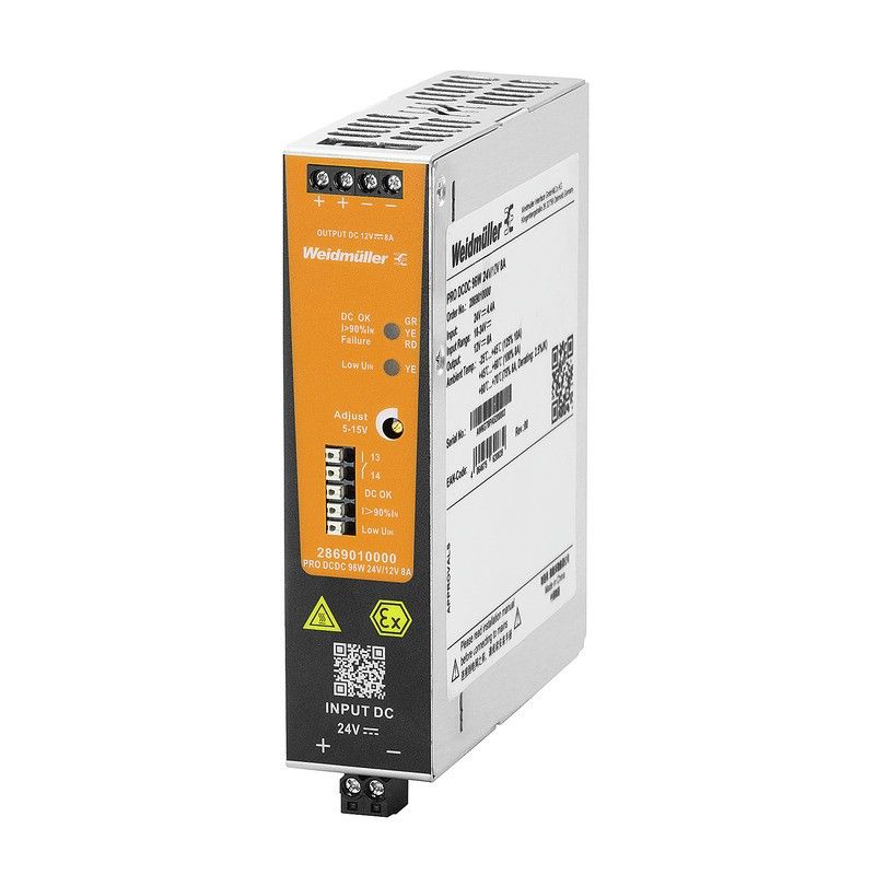 DC/DC-Wandler PRODCDC96W24V/12V8A DC/DC-Wandler PRODCDC96W24V/12V8A