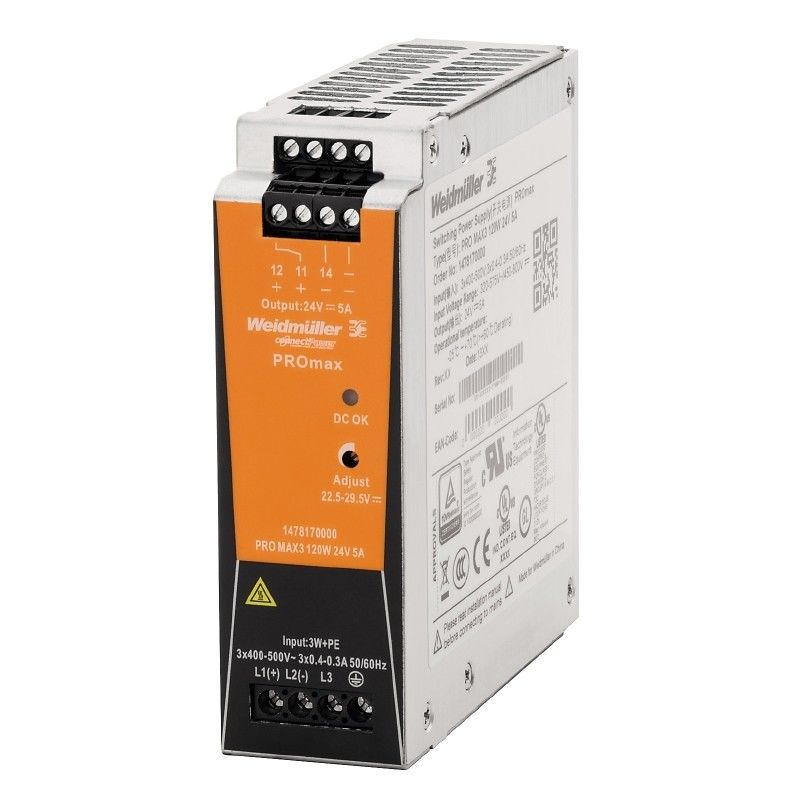 Schaltnetzgerät PRO MAX3 120W 24V 5A