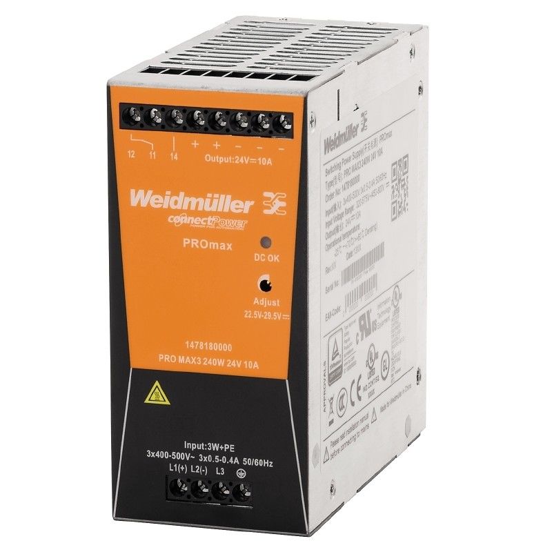 Schaltnetzgerät PRO MAX3 240W 24V10A Schaltnetzgerät PRO MAX3 240W 24V10A
