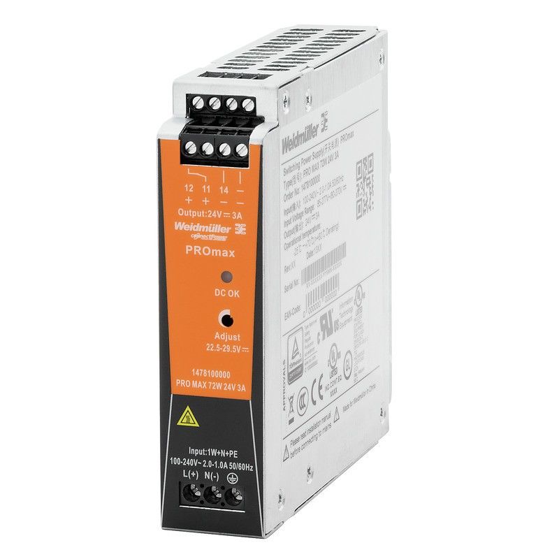 Stromversorgung PRO MAX 72W 12V 6A Stromversorgung PRO MAX 72W 12V 6A