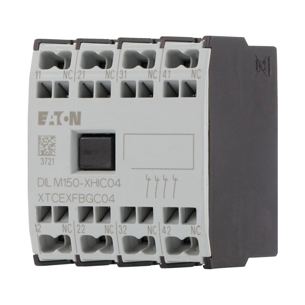 Hilfsschalterbaustein 4pol DILM150-XHIC04