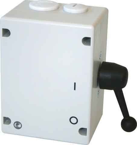 Umschalter isogek. 4-polig TU4T 16 Umschalter isogek. 4-polig TU4T 16