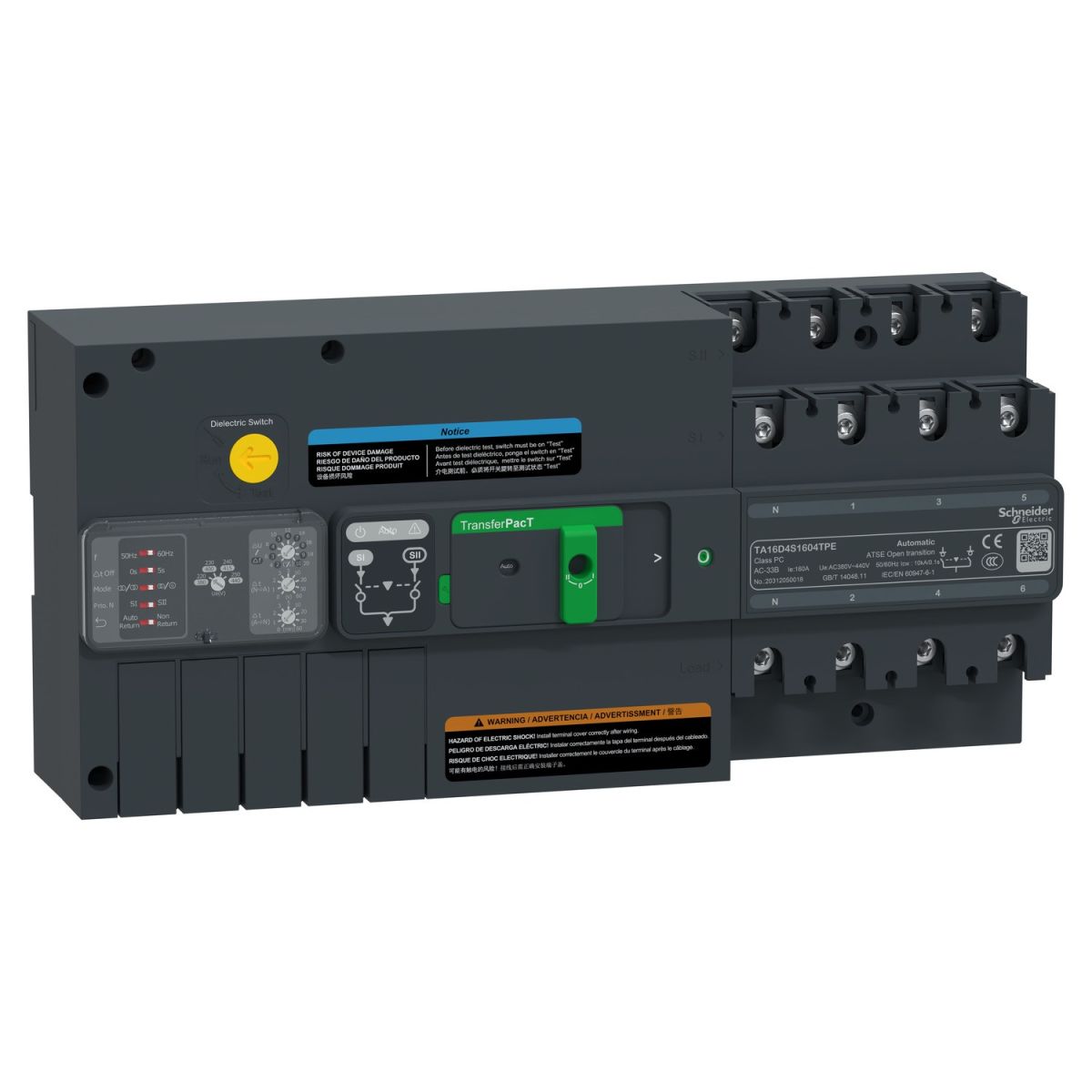 Netzumschaltung autom. TA16D4S1604TPE