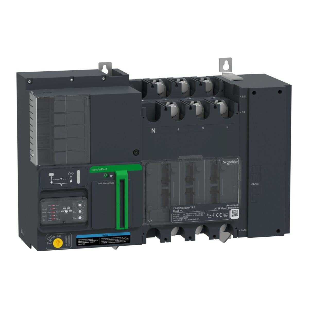 Netzumschaltung autom. TA63D3S5004TPE Netzumschaltung autom. TA63D3S5004TPE