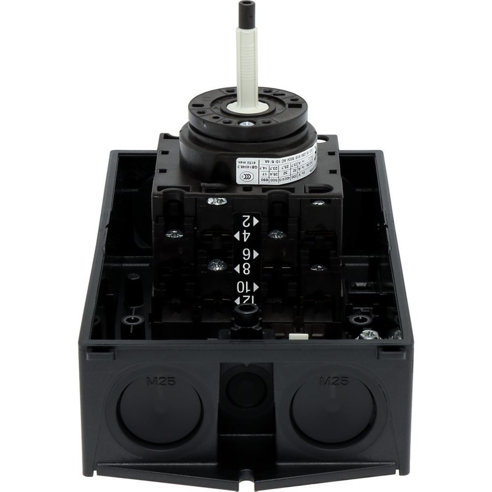 Hauptschalter 3polig 32A T3-3-15680/I2/SVB-SW