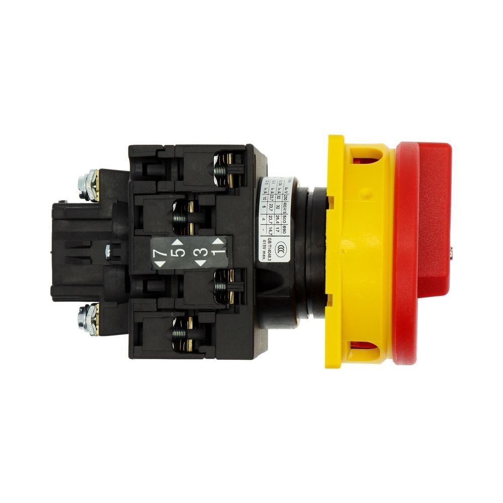 Hauptschalter 4polig 32A T3-2-8324/EA/SVB