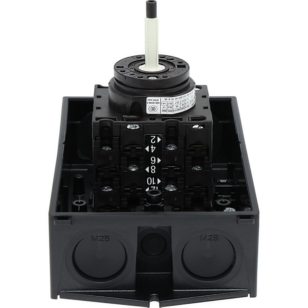 Hauptschalter 8polig 32A T3-4-8344/I2/SVB-SW