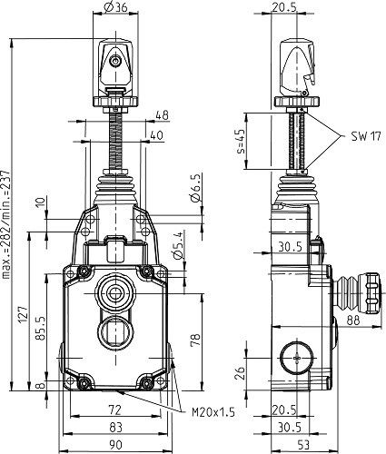 Seilzugschalter SRM-U1Z#6012929088