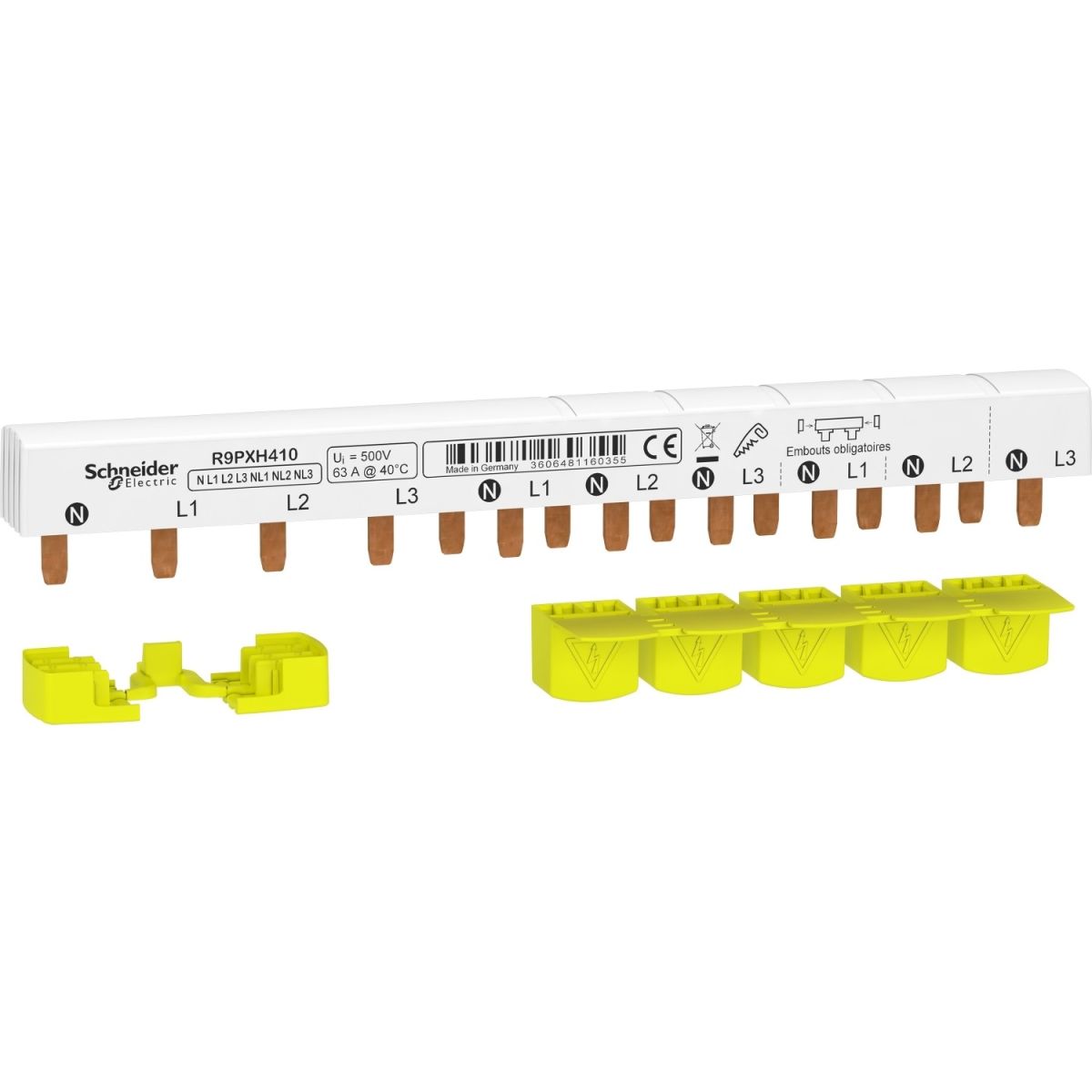 Phasenschiene Stift 4P FI R9PXH410 Phasenschiene Stift 4P FI R9PXH410
