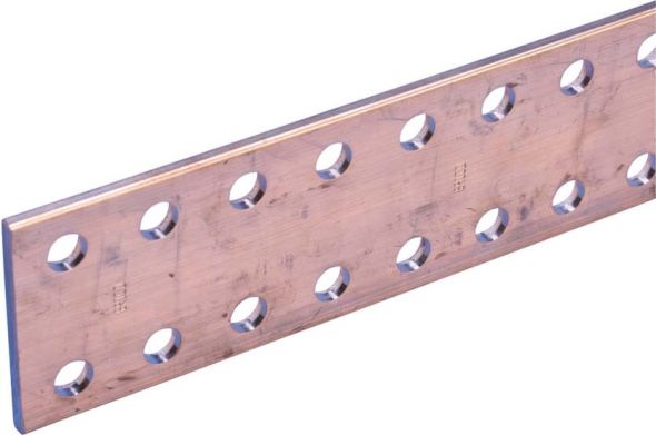 Kupferschiene gelocht DPCB100X10