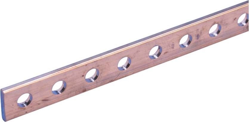 Kupferschiene gelocht DPCB25X5