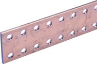 Kupferschiene gelocht DPCB100X10