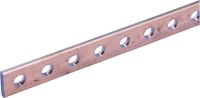Kupferschiene gelocht DPCB25X5