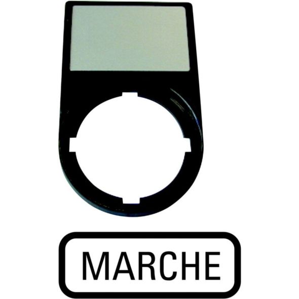 Träger mit Schild M22S-ST-F1