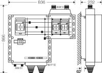 Mi-Hauptleitungsverteiler Mi HV 6152 S