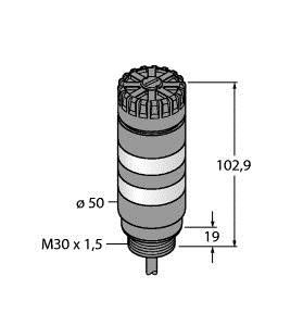 Signalsäule TL50BLGR1A