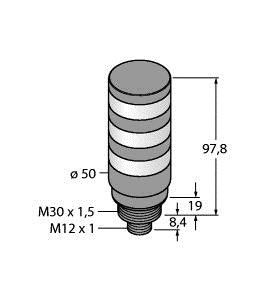 Signalsäule TL50BLGY #3804204 Signalsäule TL50BLGY #3804204