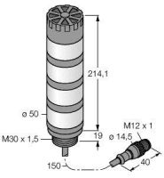 Signalsäule TL50GRBYAQP