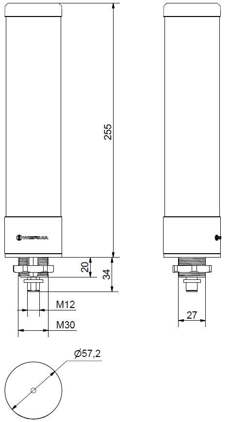RST56 Einbau 24V WH/BU/GN/ 68659315 RST56 Einbau 24V WH/BU/GN/ 68659315