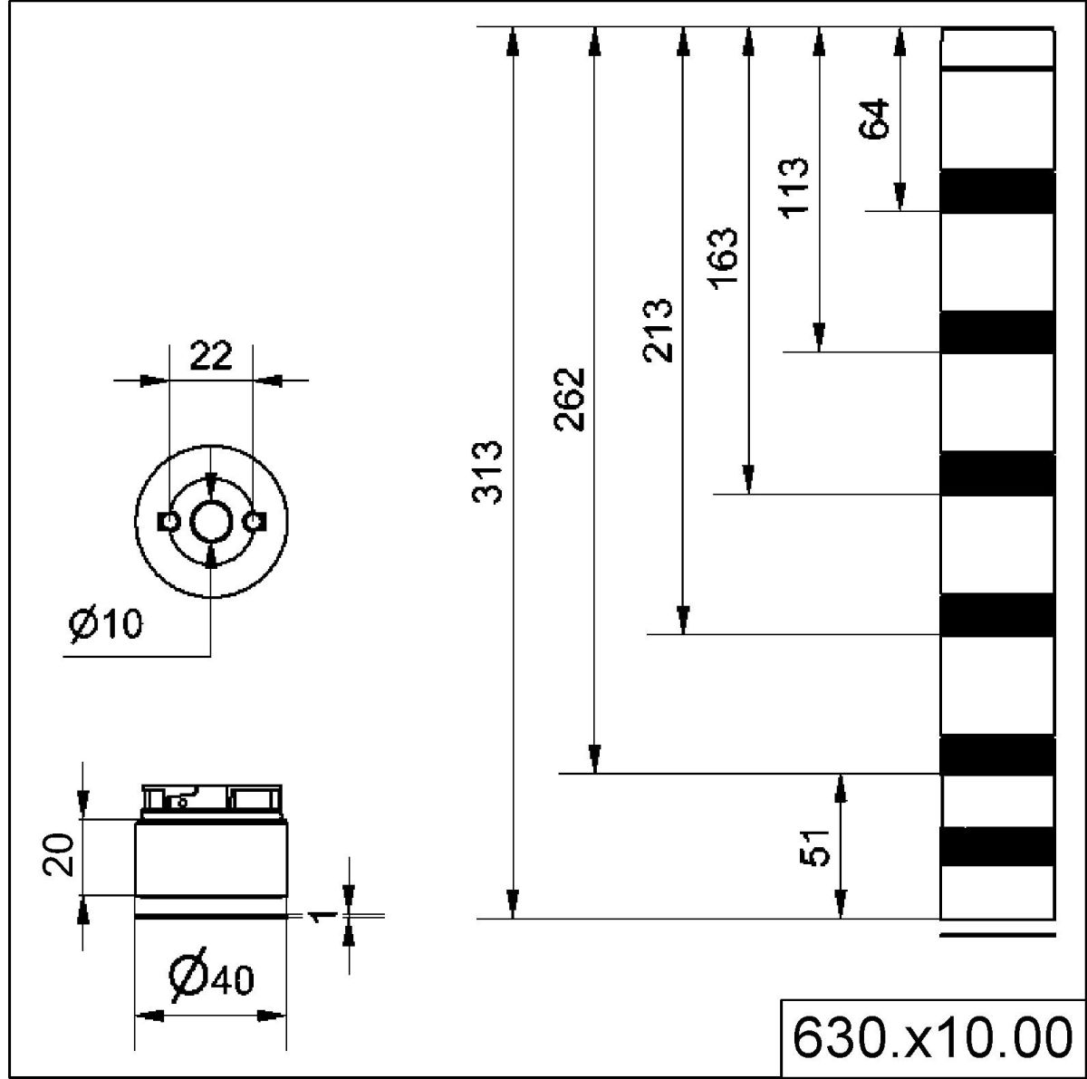 KS40 Adapter 63071000