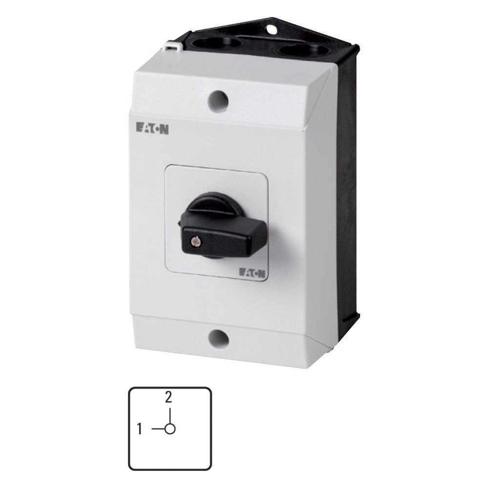 Umschalter T0 20A Aufbau T0-1-15441/I1 Umschalter T0 20A Aufbau T0-1-15441/I1
