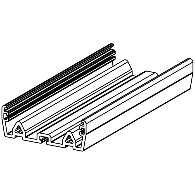 Gehäuse IP20 PF RS 45 GR 1000MM