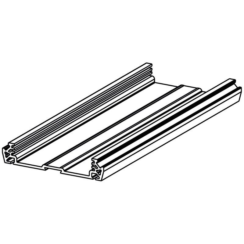 Gehäuse IP20 verbauter PF RS 80 GR 2000MM