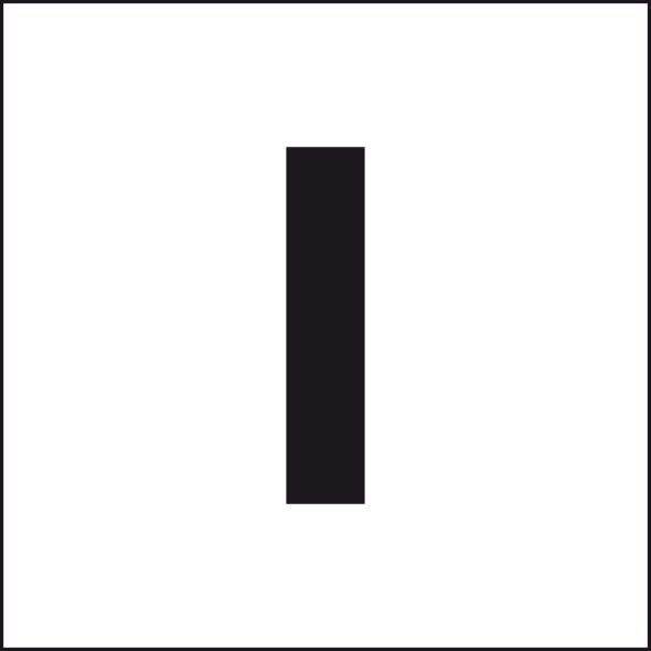 Schild mit Standard-Druck BSQX43 Schild mit Standard-Druck BSQX43