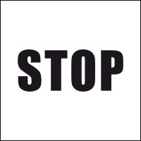 Schild mit Standard-Druck BSQX202