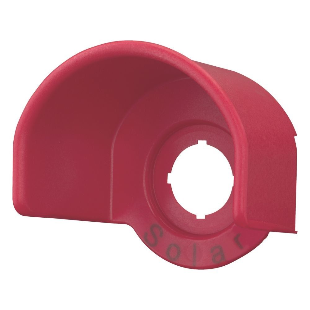 Schutzkragen rot+Laserung M22R-SOL-XGPVQ