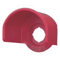 Schutzkragen rot+Laserung M22R-SOL-XGPVQ