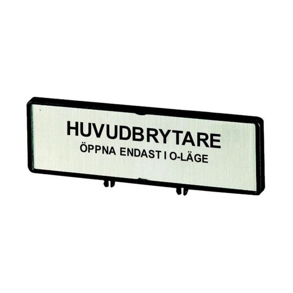 Träger mit Schild ZFS75-P3