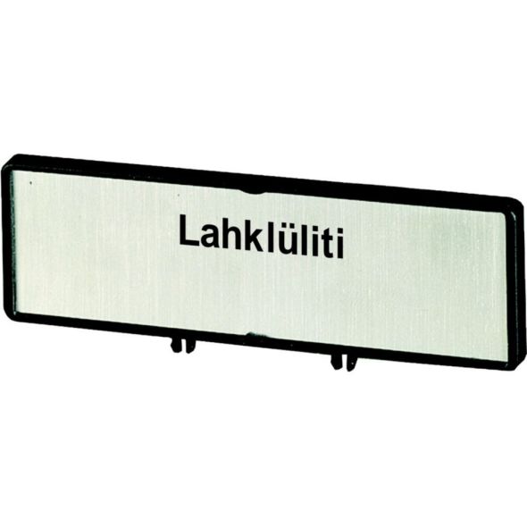 Träger mit Schild ZFSNT82-P3