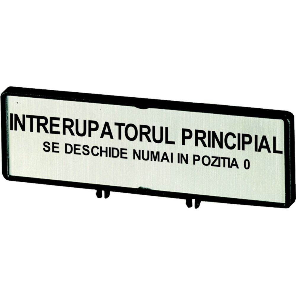 Träger mit Schild ZFS73-P3