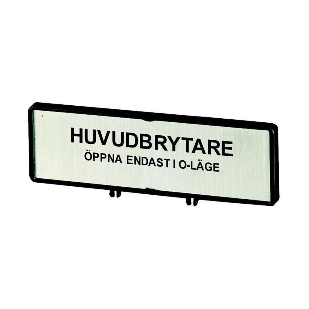 Träger mit Schild ZFS75-P3