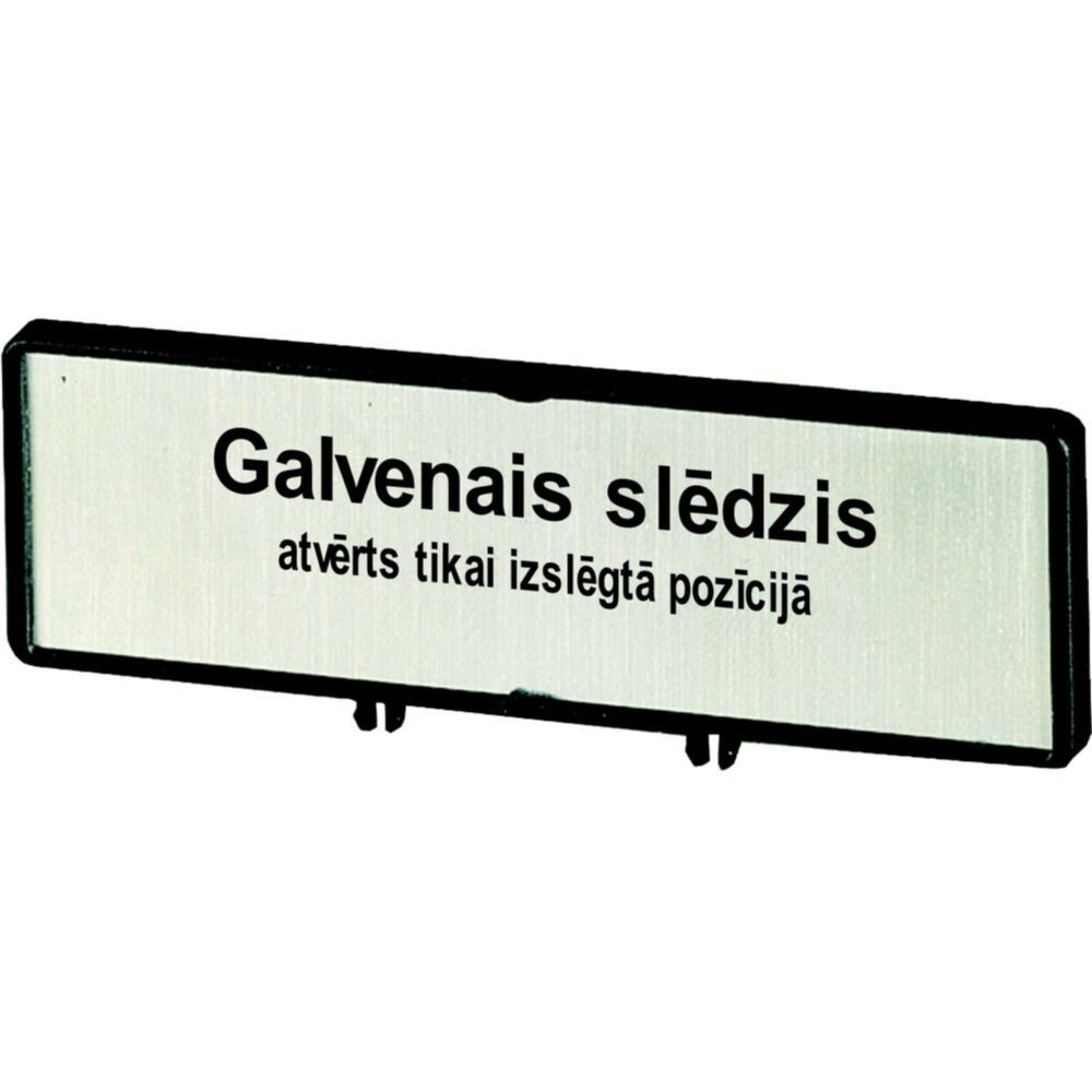 Träger mit Schild ZFS83-T0