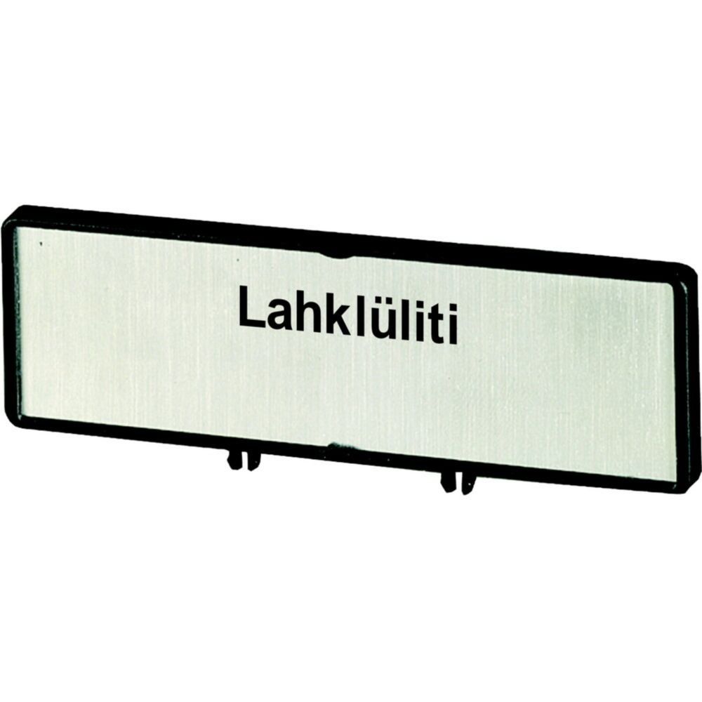 Träger mit Schild ZFSNT82-P3