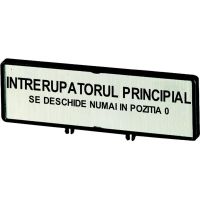 Träger mit Schild ZFS73-P3