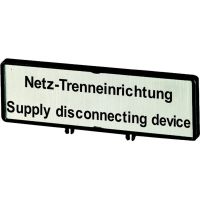 Träger mit Schild ZFSNT61/62-P3