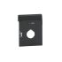 Blanco-Schild schwarz OPBS1