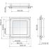 Kalotte 95x95 verp. 8603A0028-310#155947