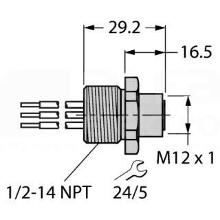 Einbauflansch FKV48-0.3M #6611025