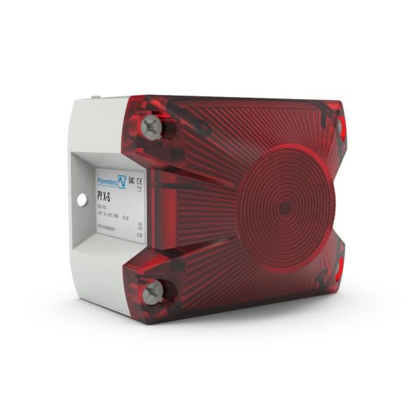 Kompakt-Blitzleuchte PY X-S-05 rot Kompakt-Blitzleuchte PY X-S-05 rot