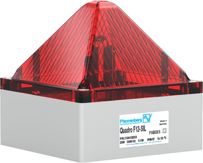 Blitzleuchte QUADRO F12SIL230ACRD