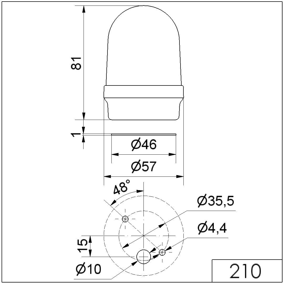 Dauerleuchte 21010000