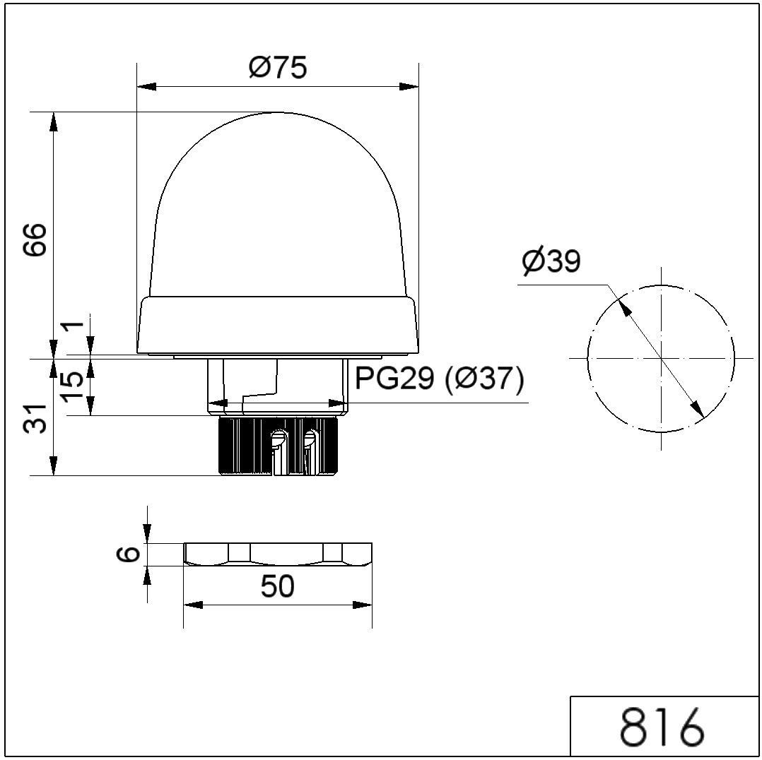 LED Dauerleuchte 81620055