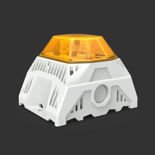 Radial LED Schallgeber PAL1-R95-253ACYE7035 Radial LED Schallgeber PAL1-R95-253ACYE7035