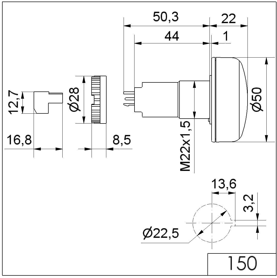 LED-Summer EM Dauerton 150.300.67