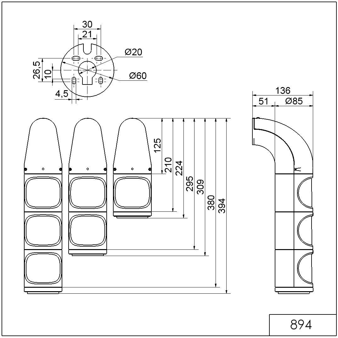 LED-Dauerleuchte CL WM 89418068